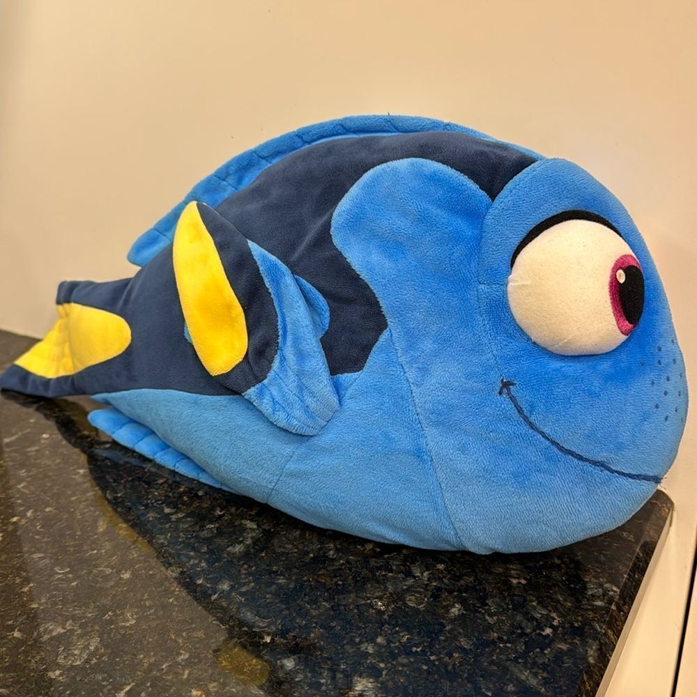 Disney Pixar Finding Dory Plush Stuffed Animal By Bandai. Size 19”
